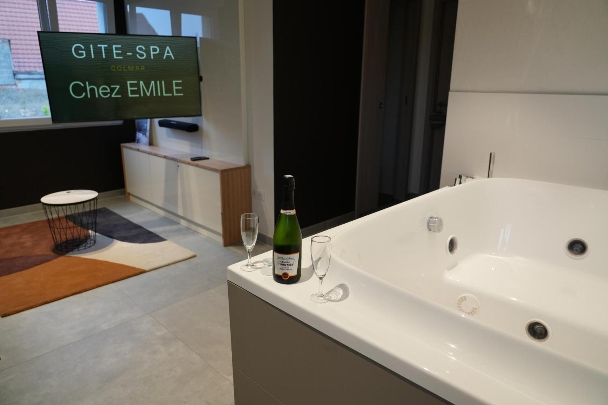 Gite Spa L'Atelier Emile - Spa Privatif - 5 Min Colmar Sainte-Croix-en-Plaine Luaran gambar
