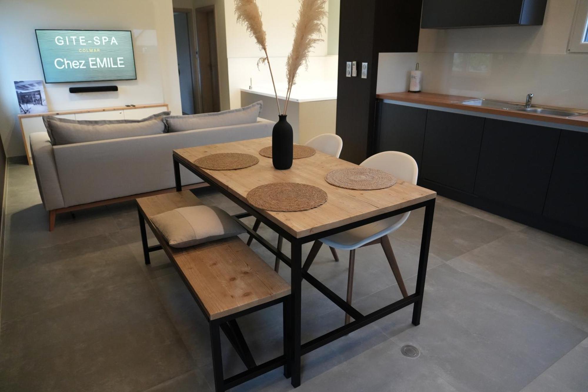 Gite Spa L'Atelier Emile - Spa Privatif - 5 Min Colmar Sainte-Croix-en-Plaine Luaran gambar