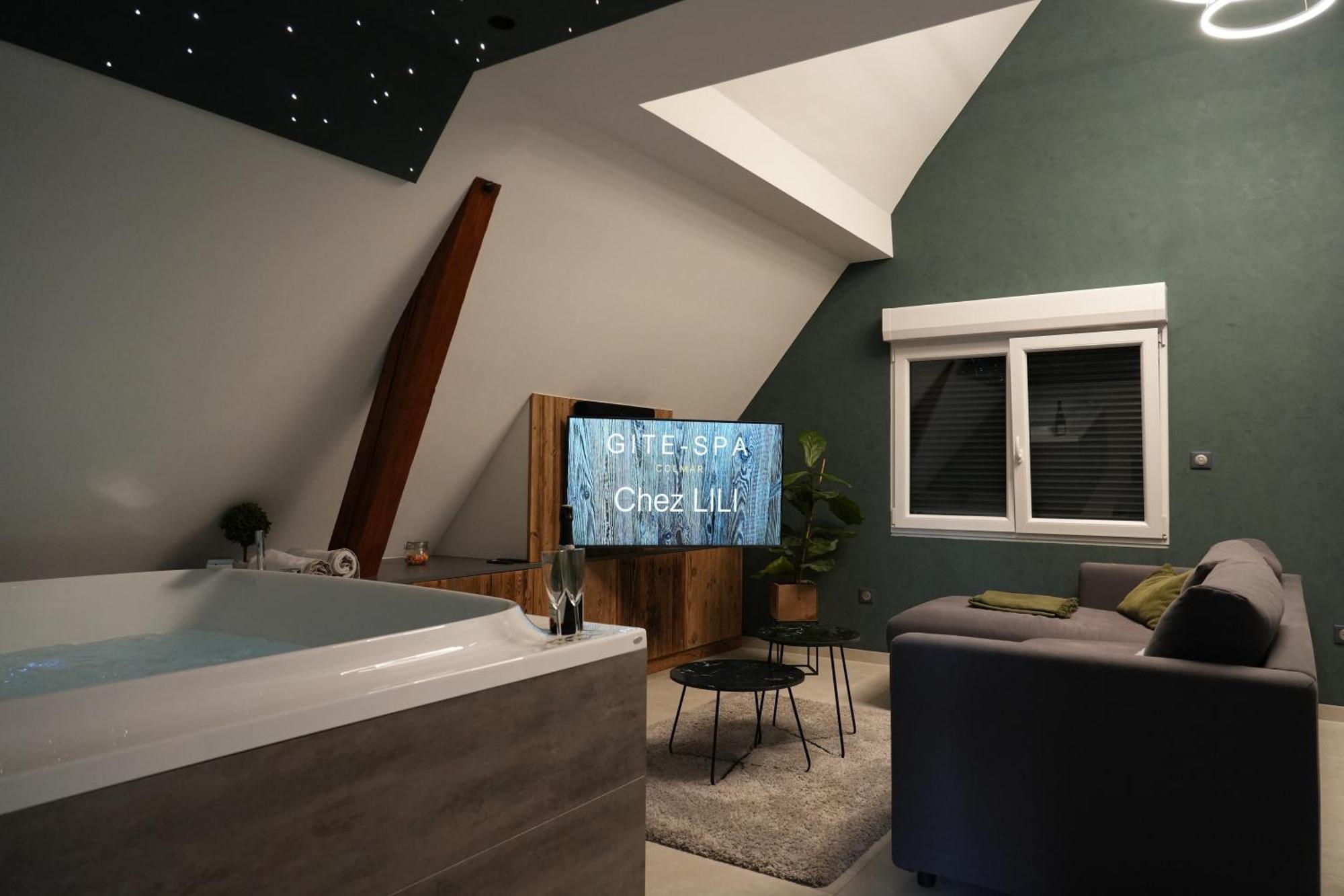 Gite Spa L'Atelier Emile - Spa Privatif - 5 Min Colmar Sainte-Croix-en-Plaine Luaran gambar
